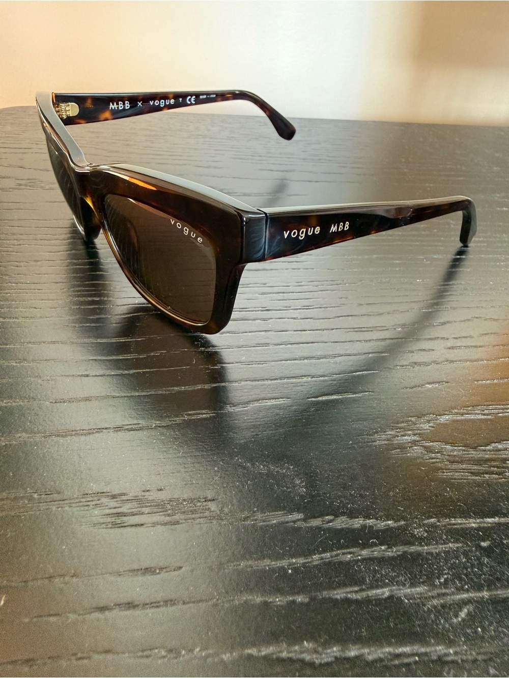 Vogue Cat Eye Brown Tortoiseshell Sunglasses